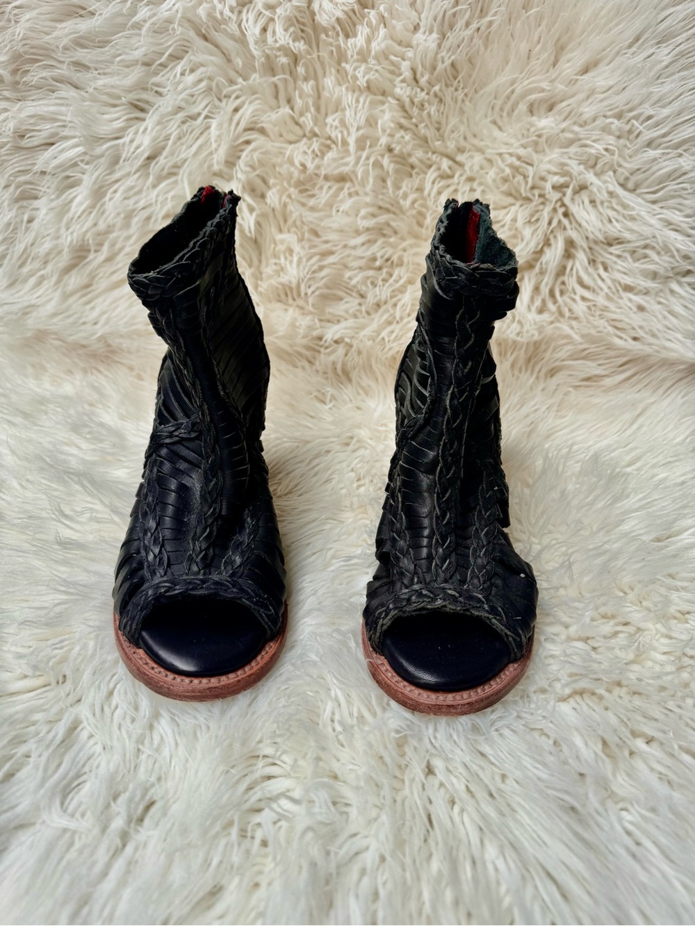 Black Freebird Bela Shoes Boots w Heel
